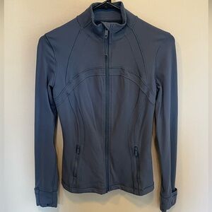 Lululemon define jacket size 4 Iron Blue